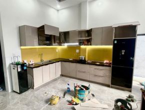 Công trình tủ bếp KDC tân phong.