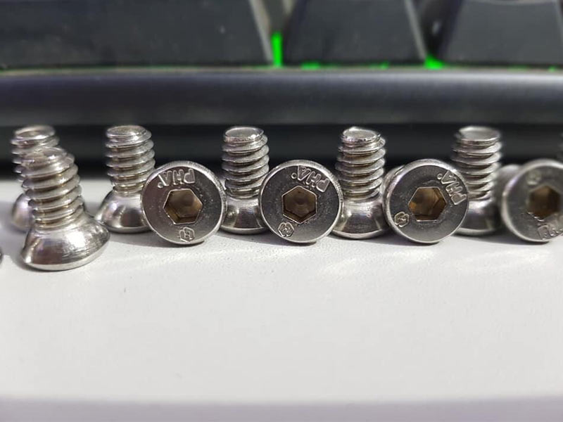 Ke mạ 100% cromat vàng 07